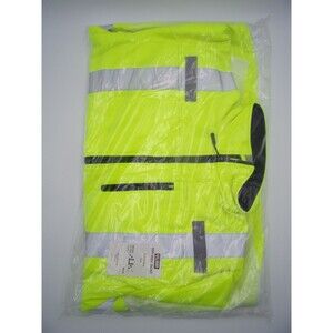 Uline Class 3 High Visibility Soft Shell Jacket S-23375-L Size Large NEW